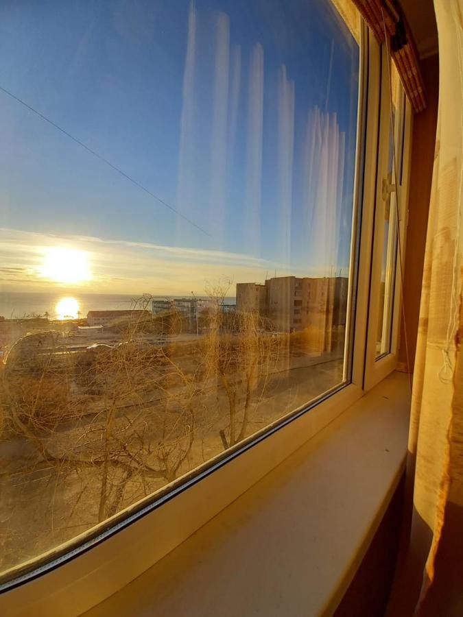 شقة أكتاو  في Flat with the sea view المظهر الخارجي الصورة